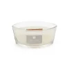 Candela decorativa profumata cofanetto di vetro 19x11x8 cm vaniglia