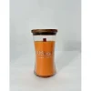 Candela design clessidra al profumo di arancia e cannella 610 g