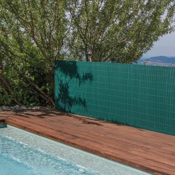 Canniccio sintetico in PVC Tenax Colorado H 1,5 x L 5 m verde