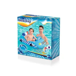 Canotto auto della polizia Bestway con sirena incorporata 97x74 cm