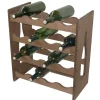 Cantinetta componibile in legno per bottiglie 16 posti