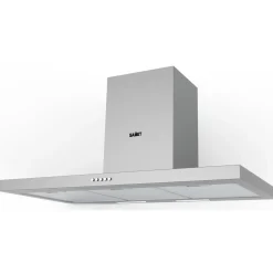 Cappa a parete in acciao Embla 90 cm grigio