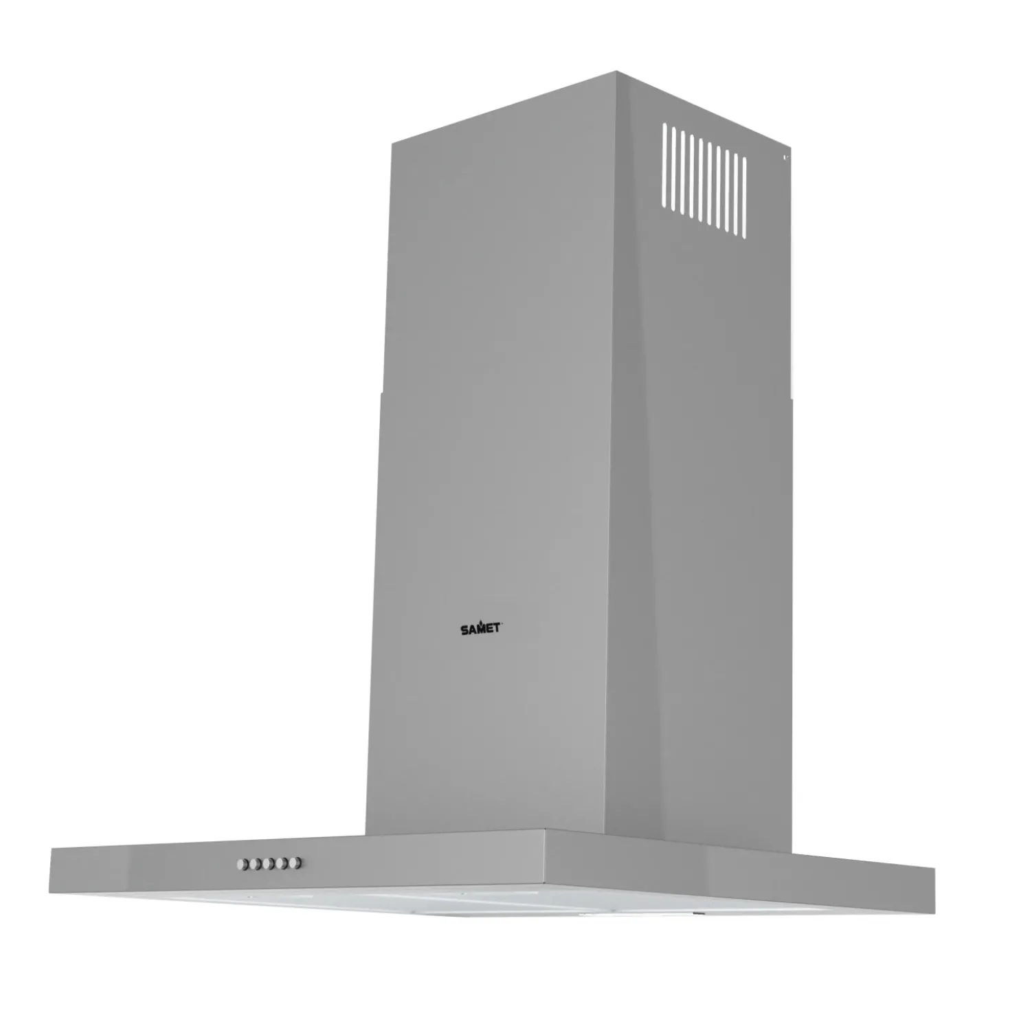 Cappa a parete in acciao Embla 60 cm grigio