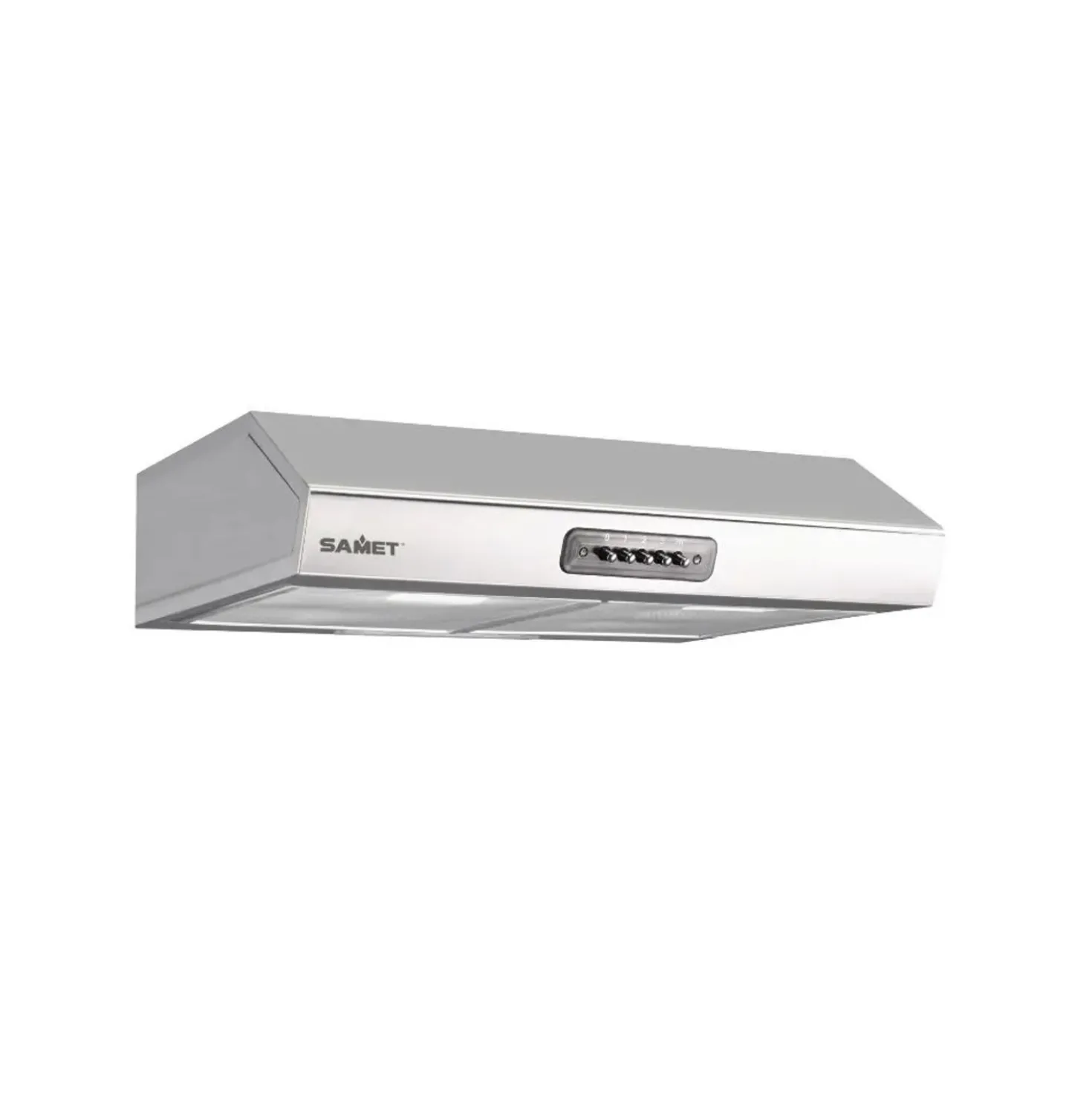 Cappa sottopensile in acciaio Tornado L 60 cm grigio