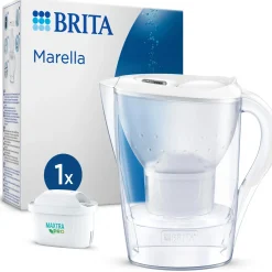 Caraffa filtrante Brita Marella 2,4 l bianco con cartuccia Maxtra Pro All-in-1