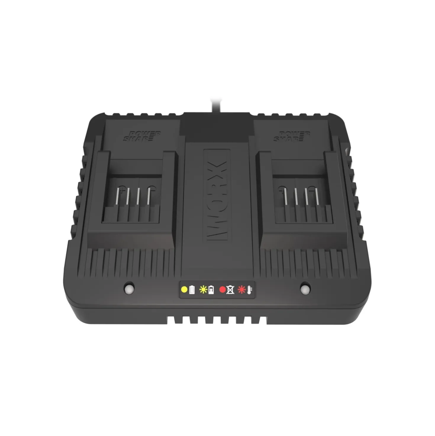 Caricabatterie doppio Worx WA3772 20 V