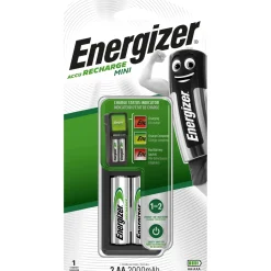 Caricabatterie Energizer NiMH Mini Charger Legacy 2xAAA 700 mAh batterie incl.