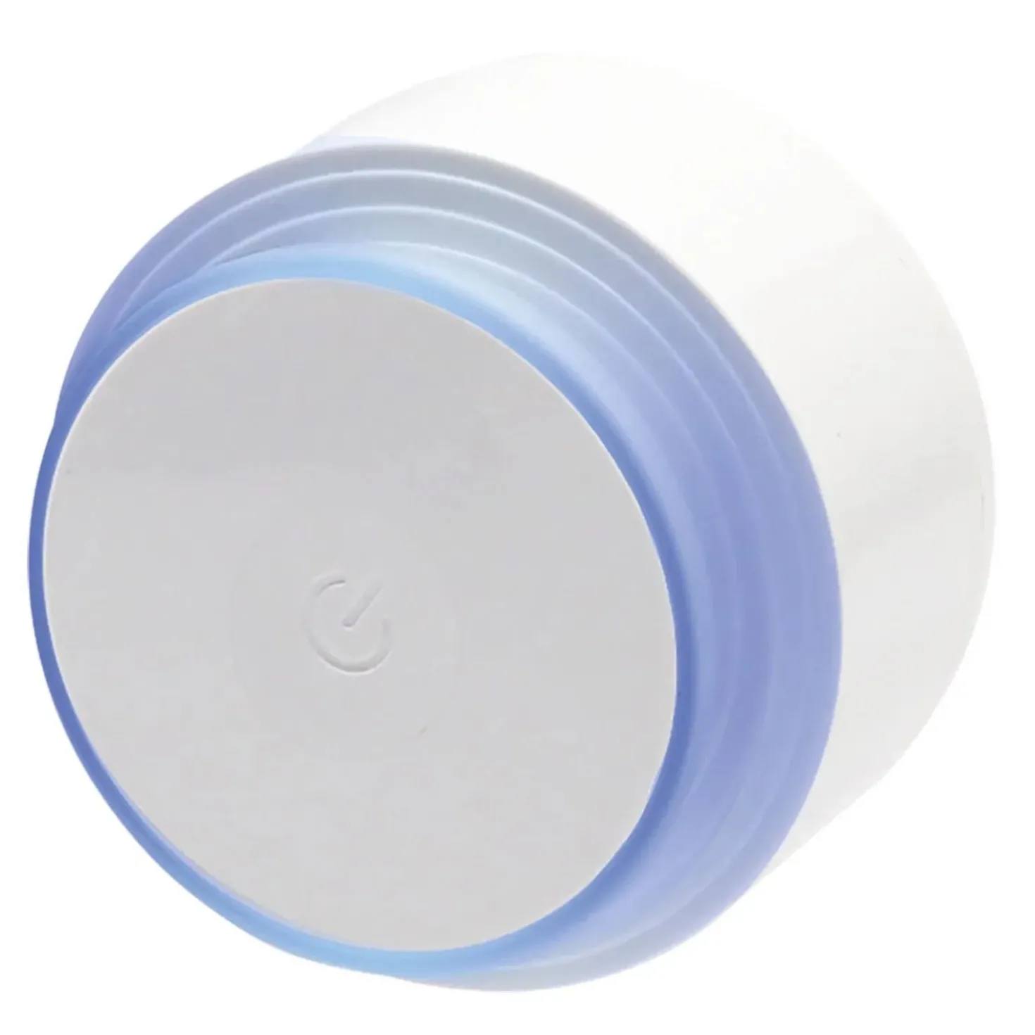 Caricabatterie universale da rete con 3 Usb e luce led notturna bianco
