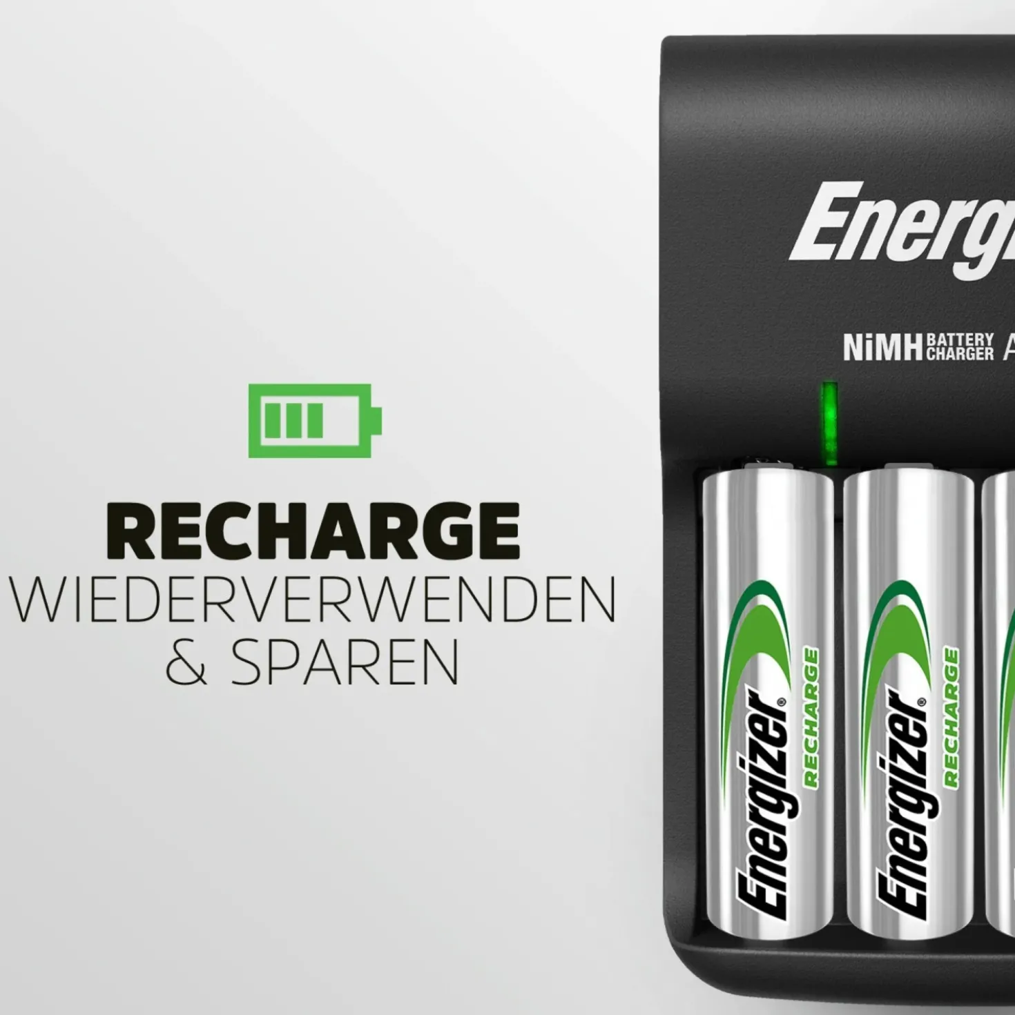 Caricatore batteria Energizer con USB