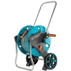 Carrello avvolgitubo Gardena CleverRoll M 38x43x67cm tubo 25 m lancia e raccordi