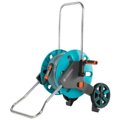 Carrello avvolgitubo Gardena CleverRoll M 38x43x67cm tubo 25 m lancia e raccordi
