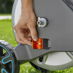 Carrello avvolgitubo Gardena AquaRoll M Metal con tubo 25 m lancia e raccordi