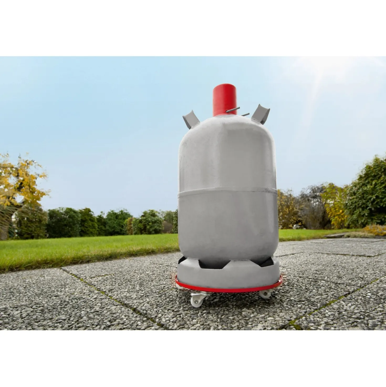 Carrello per bombole di gas 30 kg