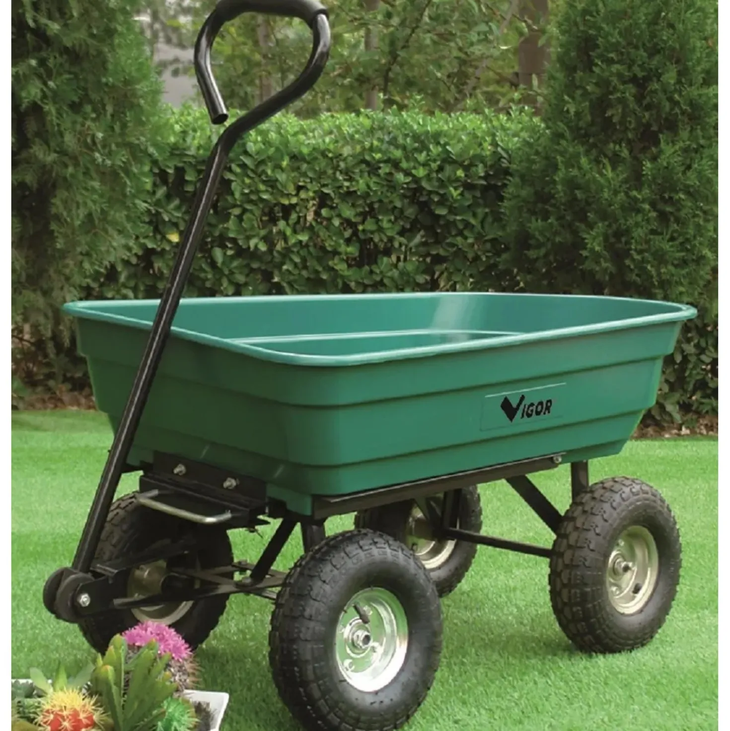 Carrellon Argo 4 ruote con struttura in acciaio P max 200 kg