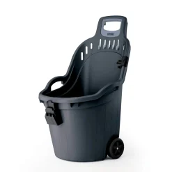 Carriola multiuso Stefanplast Helpy Cart grigio 50 l