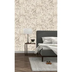 Carta da parati decorativa ramo con foglie