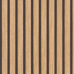 Carta da parati Listelli legno 10,05 m x 53 cm