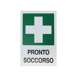 Cartello pronto soccorso 20x30 cm