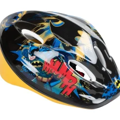 Caschetto bici Batman taglia M nero e giallo