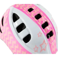 Casco da bici rosa On Bike Kids per bambini taglia S