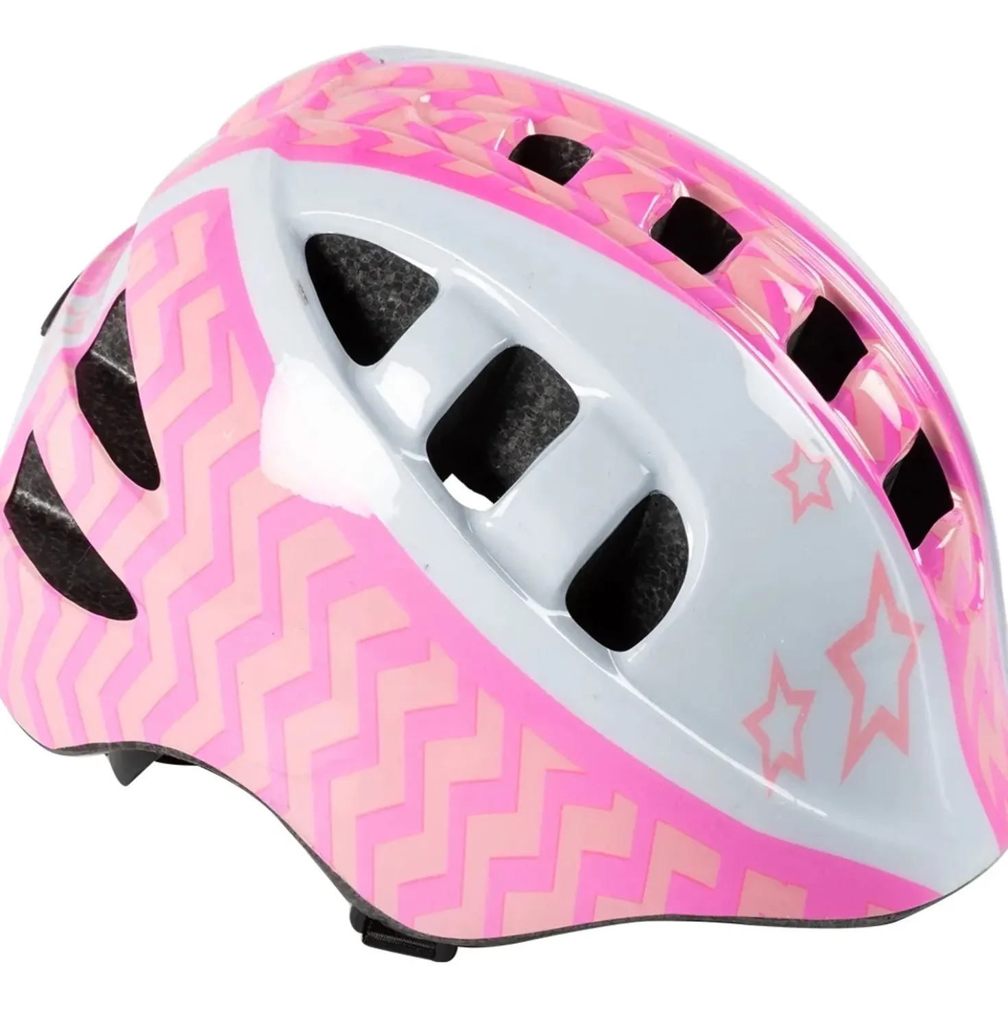 Casco da bici rosa On Bike Kids per bambini taglia S