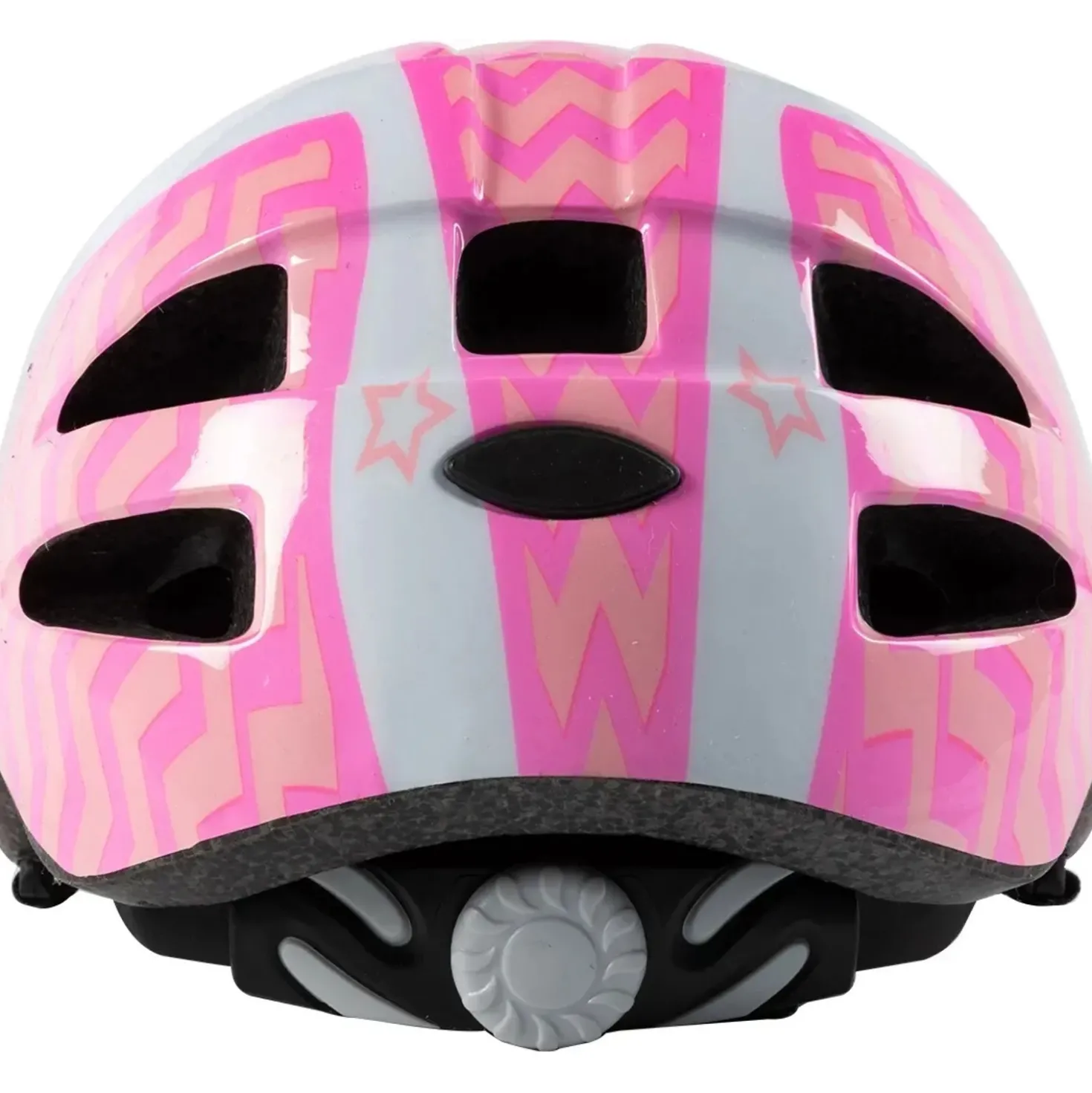 Casco da bici rosa On Bike Kids per bambini taglia S