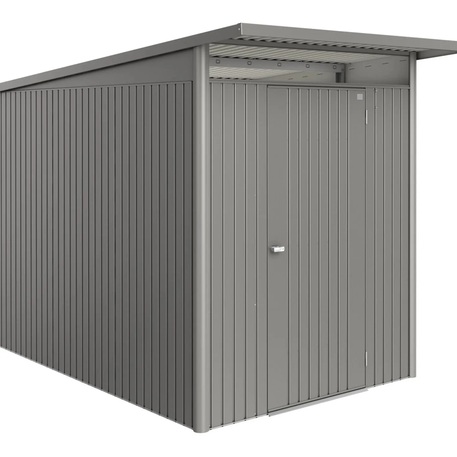 Casetta da giardino AvantGarde ECO A3 Grigio quarzo met. 209x172x252 cm 1 porta