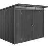 Casetta da giardino AvantGarde ECO A5 Grigio scuro metal. 209x252x172 cm 2 porte