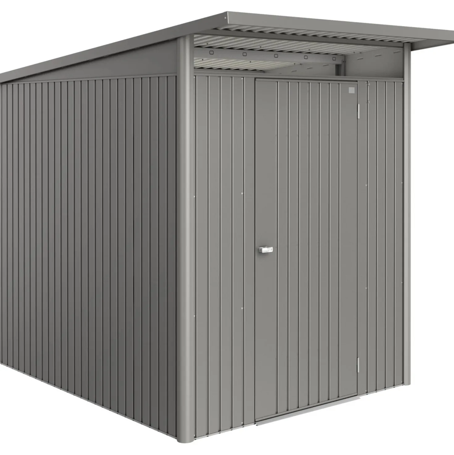 Casetta da giardino AvantGarde ECO A2 Grigio quarzo met. 209x172x212 cm 1 porta