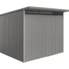 Casetta da giardino AvantGarde ECO A6 Grigio quarzo met. 209x252x212 cm 1 porta