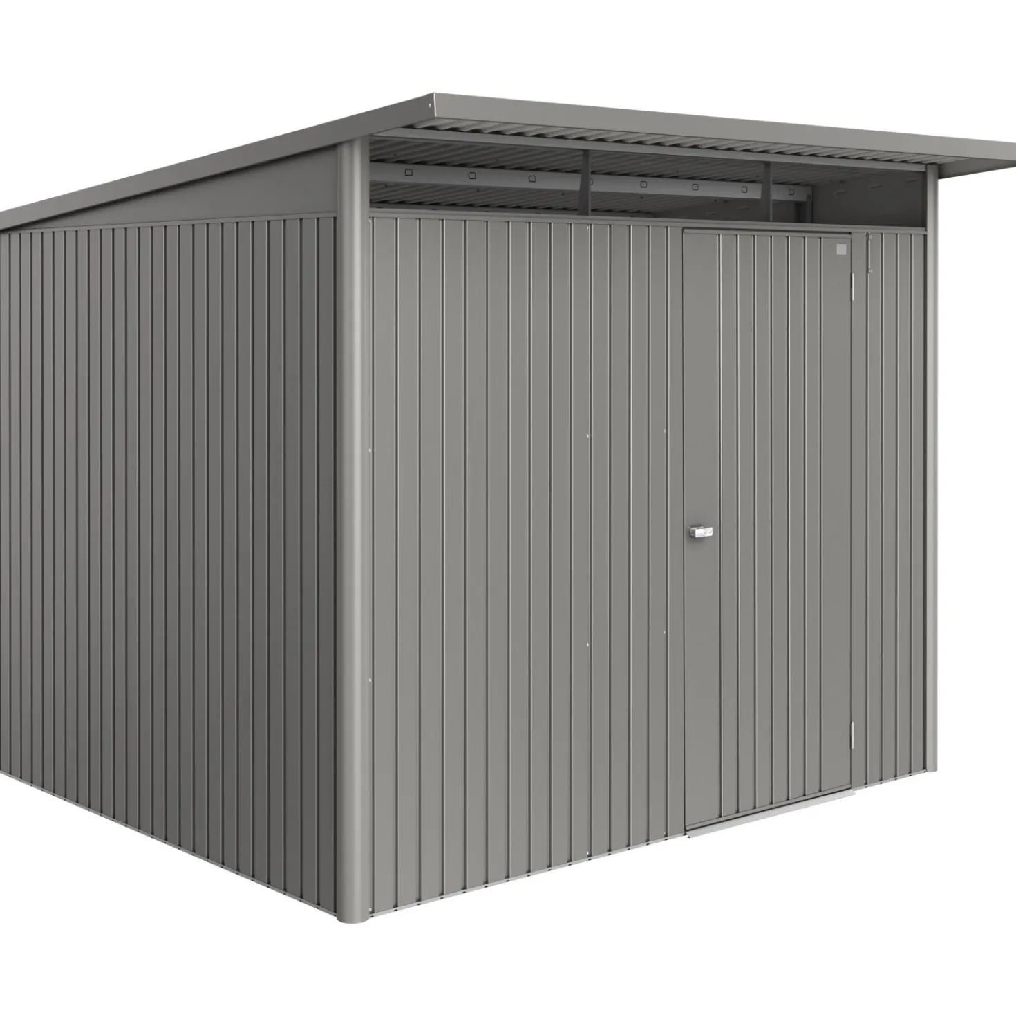 Casetta da giardino AvantGarde ECO A6 Grigio quarzo met. 209x252x212 cm 1 porta