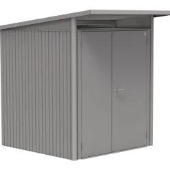 Casetta da giardino Biohort AvantGarde sp 0,5 mm 180x220x218 cm quarzo 2 batt.