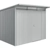 Casetta da giardino Biohort AvantGarde sp 0,5 mm 260x220x218 cm argento standard