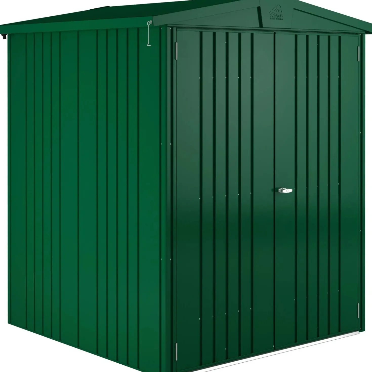 Casetta da giardino Biohort Europa sp 0,5 mm 196x172x156 cm verde 2 batt.