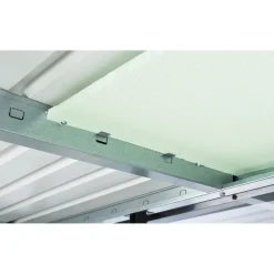 Casetta da giardino Biohort HighLine sp 0,5 mm 222x275x19 cm quarzo 2 batt.