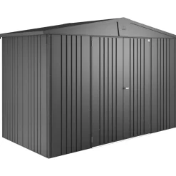 Casetta da giardino Biohort Europa sp 0,5 mm 202x294x150 cm grigio 2 batt.