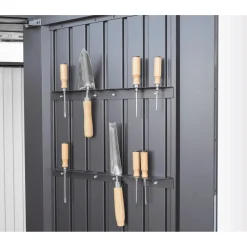 Casetta da giardino Biohort HighLine sp 0,5 mm 222x275x155 cm grigio 2 batt.