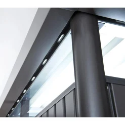 Casetta da giardino Biohort HighLine sp 0,5 mm 222x275x155 cm grigio 2 batt.