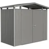 Casetta da giardino Biohort Panorama sp 0,5 mm 227x273x158 cm quarzo 2 batt.