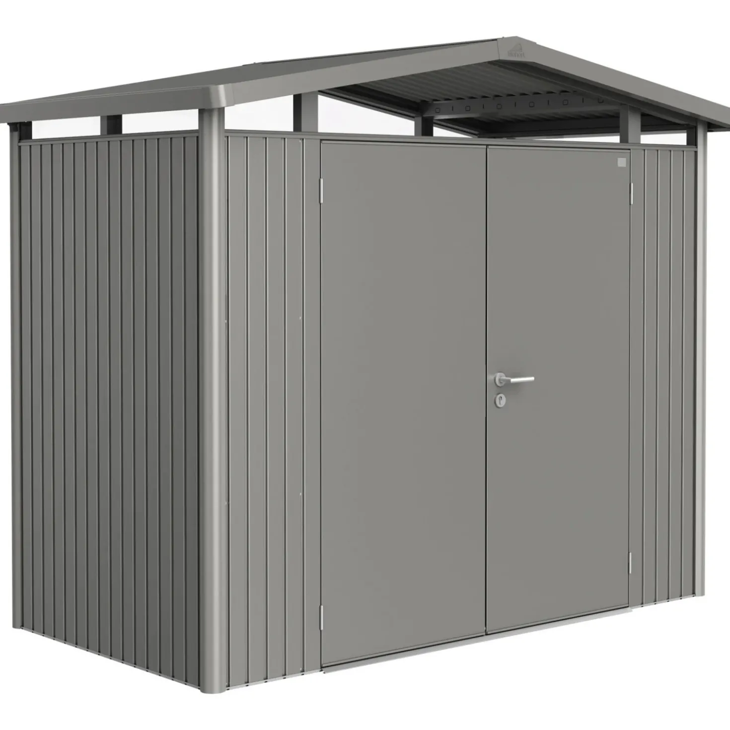 Casetta da giardino Biohort Panorama sp 0,5 mm 227x273x158 cm quarzo 2 batt.