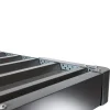 Casetta da giardino Biohort HighLine sp 0,5 mm 275x315x222 cm grigio 2 batt.