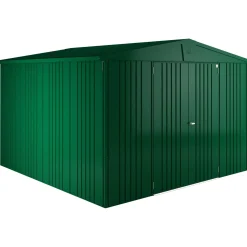 Casetta da giardino Biohort Europa sp 0,5 mm 209x316x300 cm verde 2 batt.