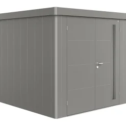 Casetta da giardino Biohort Neo sp 5 mm 236x236x222 cm quarzo 2 batt.