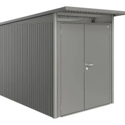 Casetta da giardino Biohort AvantGarde sp 0,5 mm 180x300x218 cm quarzo 2 batt.