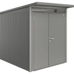 Casetta da giardino Biohort AvantGarde sp 0,5 mm 180x255x218 cm quarzo 2 batt.