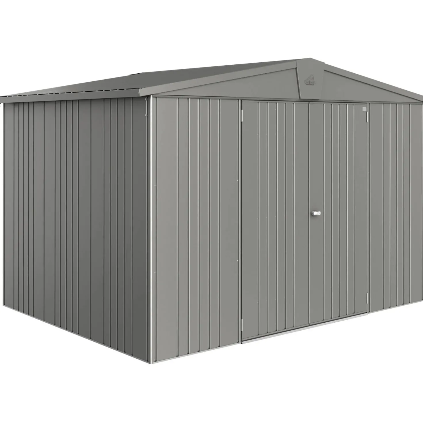 Casetta da giardino Biohort Europa sp 0,5 mm 209x316x228 cm quarzo 2 batt.