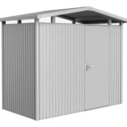 Casetta da giardino Biohort Panorama sp 0,5 mm 227x158x273 cm argento standard