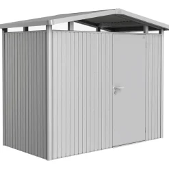 Casetta da giardino Biohort Panorama sp 0,5 mm 227x158x273 cm argento standard