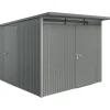 Casetta da giardino Biohort AvantGarde sp 0,5 mm 260x220x218 cm quarzo standard