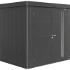 Casetta da giardino Biohort Neo sp 5 mm 236x180x222 cm argento 2 batt.